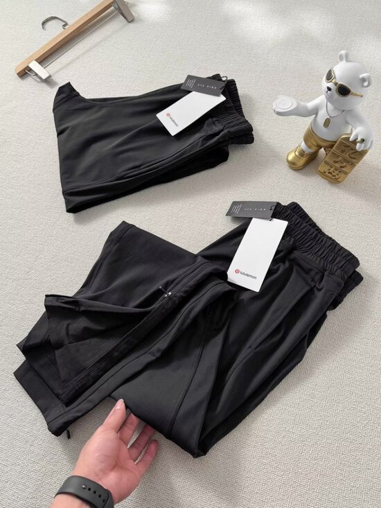 lululemon athletica Black Track Jogger Pants - Picture 4 of 8